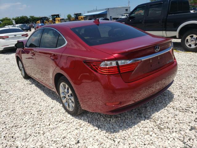 Photo 3 from auction – 2015 LEXUS ES 300H with VIN JTHBW1GG9F2077431