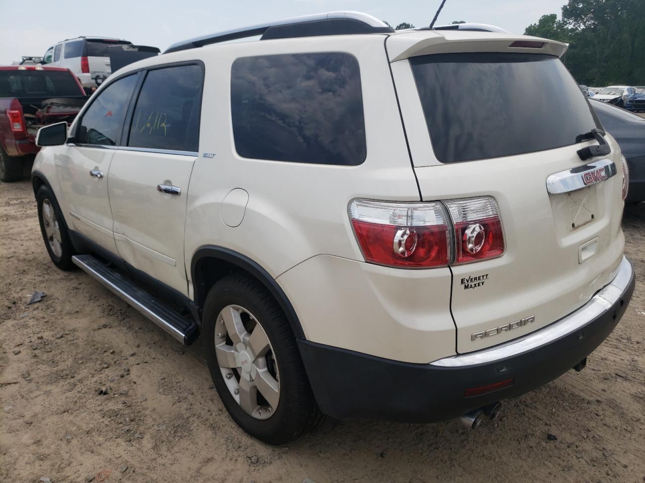 Photo 3 from auction – 2008 GMC ACADIA SLT with VIN 1GKER33718J167483