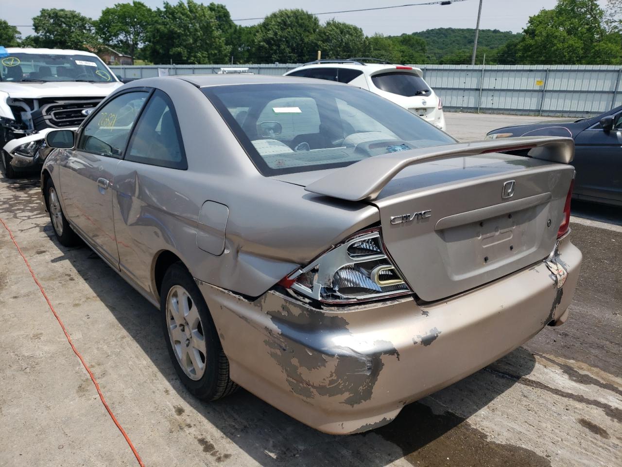 Photo 3 from auction – 2002 HONDA CIVIC EX with VIN 1HGEM22992L045314