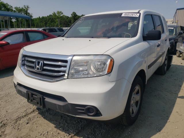 Photo 2 from auction – 2015 HONDA PILOT LX with VIN 5FNYF4H27FB014485