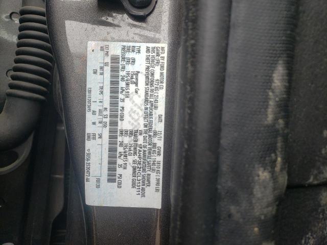 Photo 10 from auction – 2012 FORD FOCUS S with VIN 1FAHP3E21CL313111