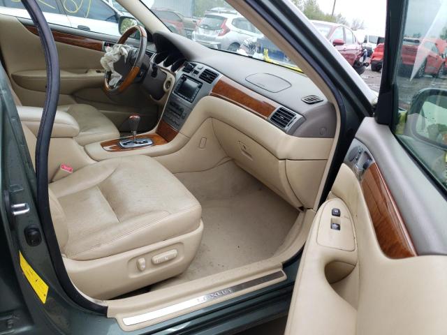 Photo 5 from auction – 2005 LEXUS ES 330 with VIN JTHBA30G455077810