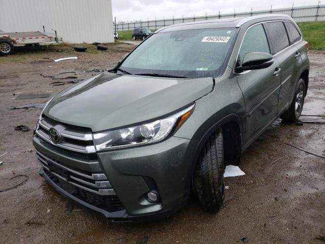 Photo 2 from auction – 2018 TOYOTA HIGHLANDER with VIN 5TDDZRFH0JS485649