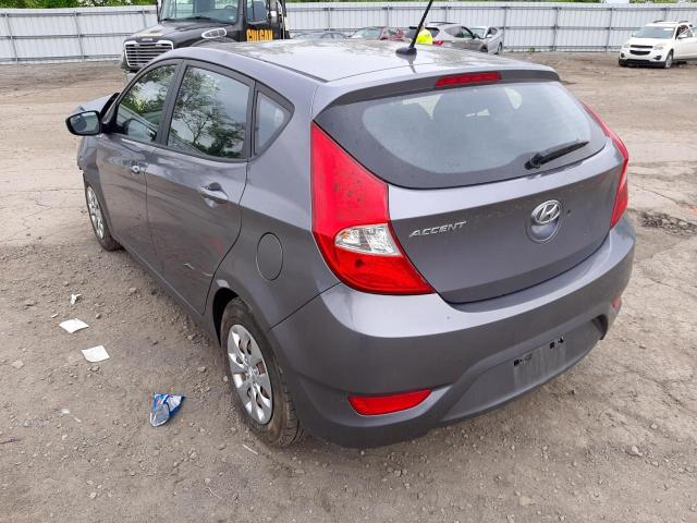 Photo 3 from auction – 2016 HYUNDAI ACCENT SE with VIN KMHCT5AE9GU261153