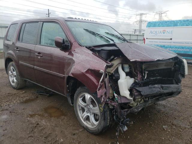 HONDA PILOT 2015 with VIN 5FNYF3H59FB019661 - Photo from auction