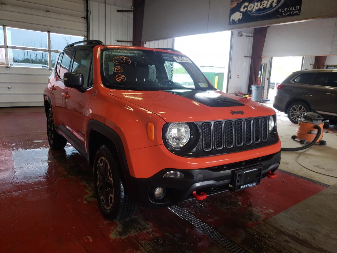 JEEP RENEGADE T 2016 with VIN ZACCJBCT9GPD38920 - Photo from auction