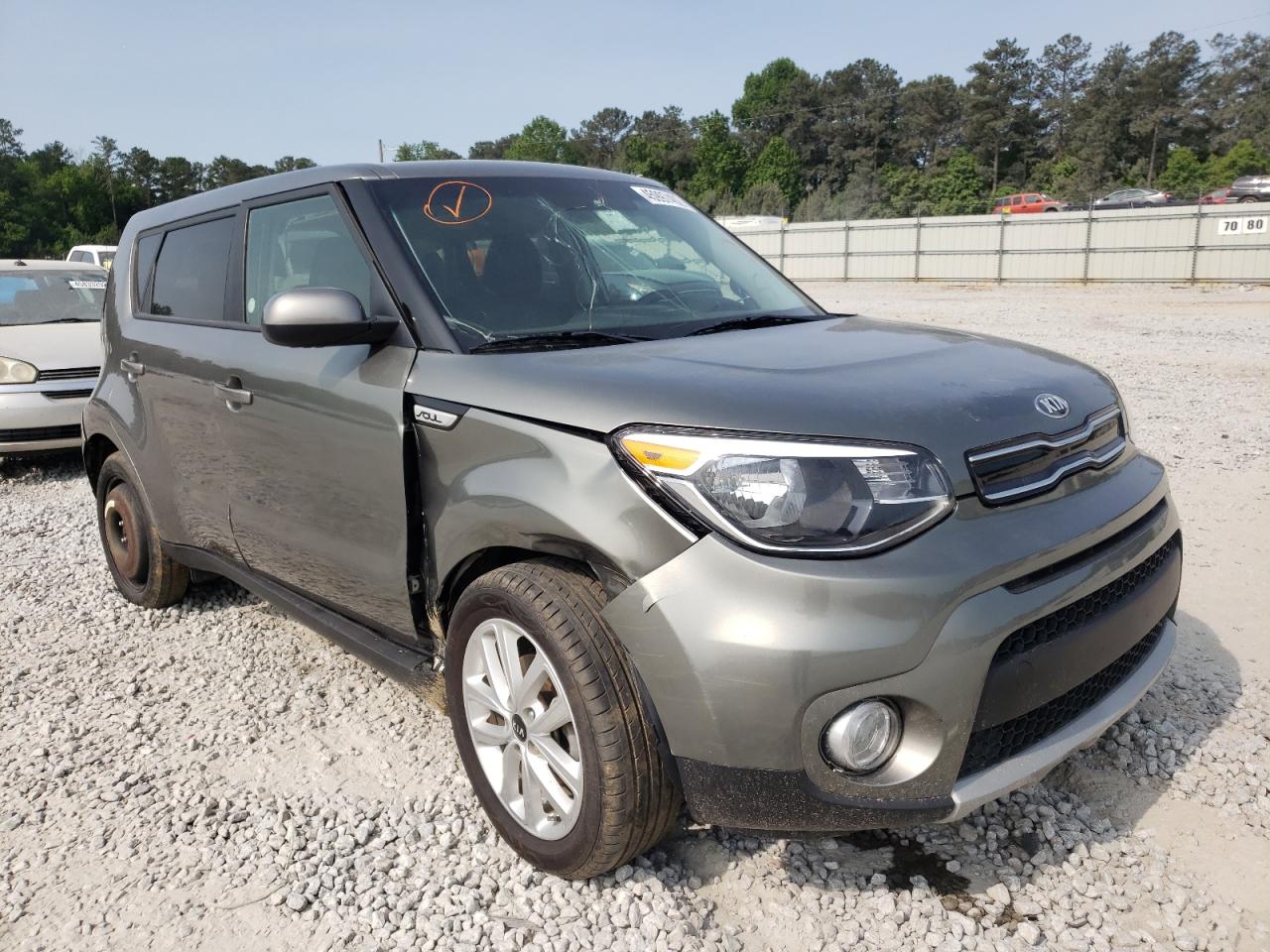 KIA SOUL + 2019 with VIN KNDJP3A56K7016533 - Photo from auction