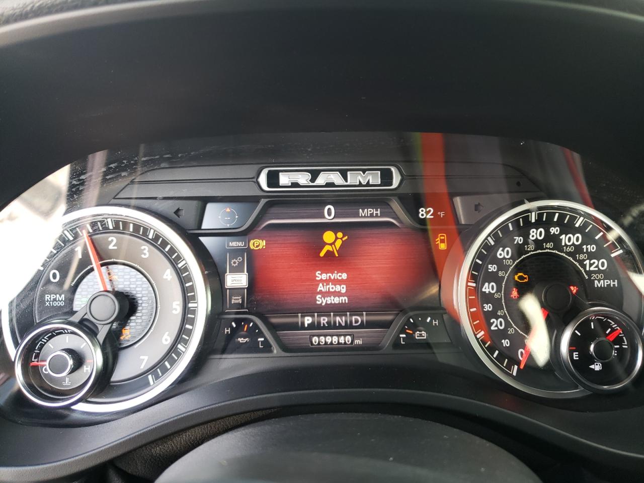 Photo 8 from auction – 2020 RAM 1500 LARAM with VIN 1C6SRFJT1LN264689