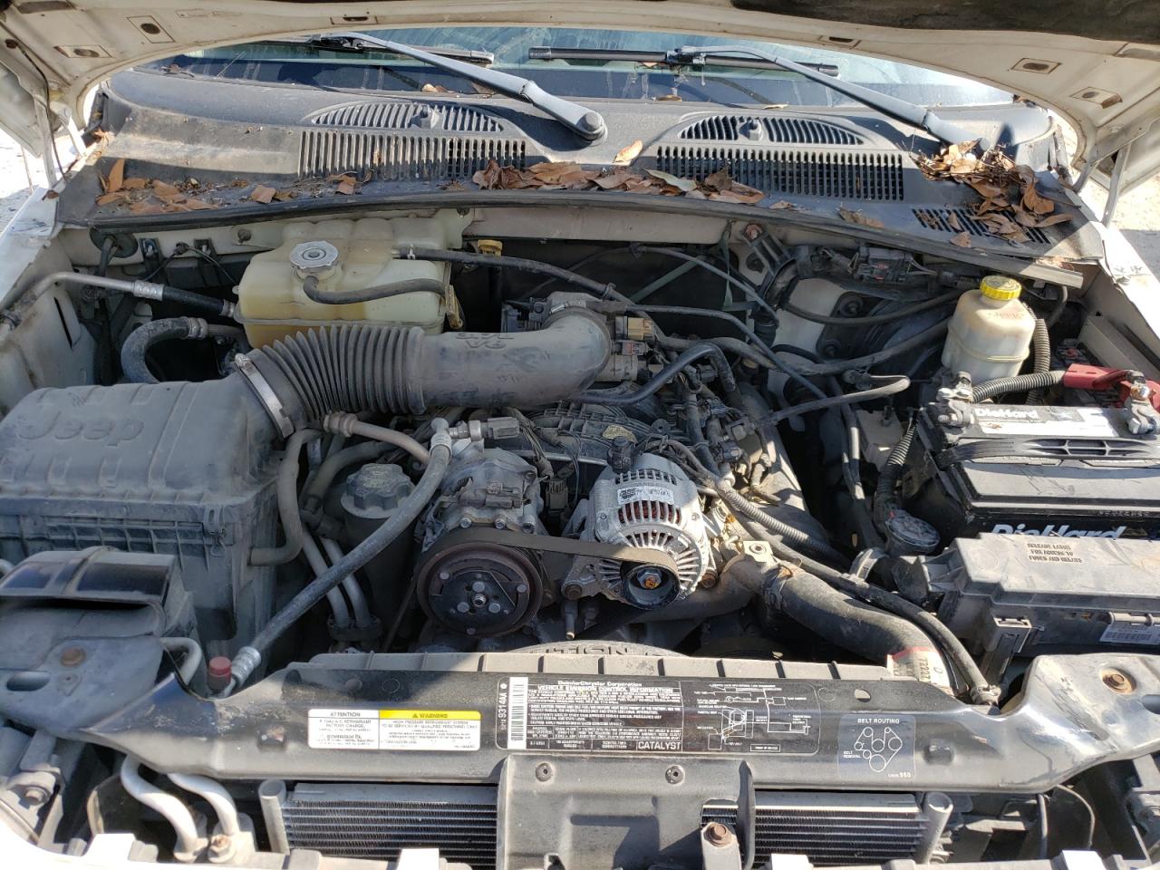 Photo 7 from auction – 2005 JEEP LIBERTY SP with VIN 1J4GL48K65W601057
