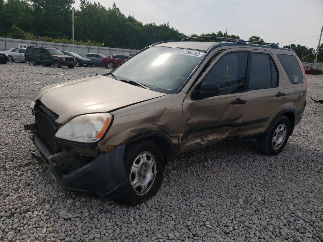 Photo 2 from auction – 2005 HONDA CR-V LX with VIN JHLRD68565C006196