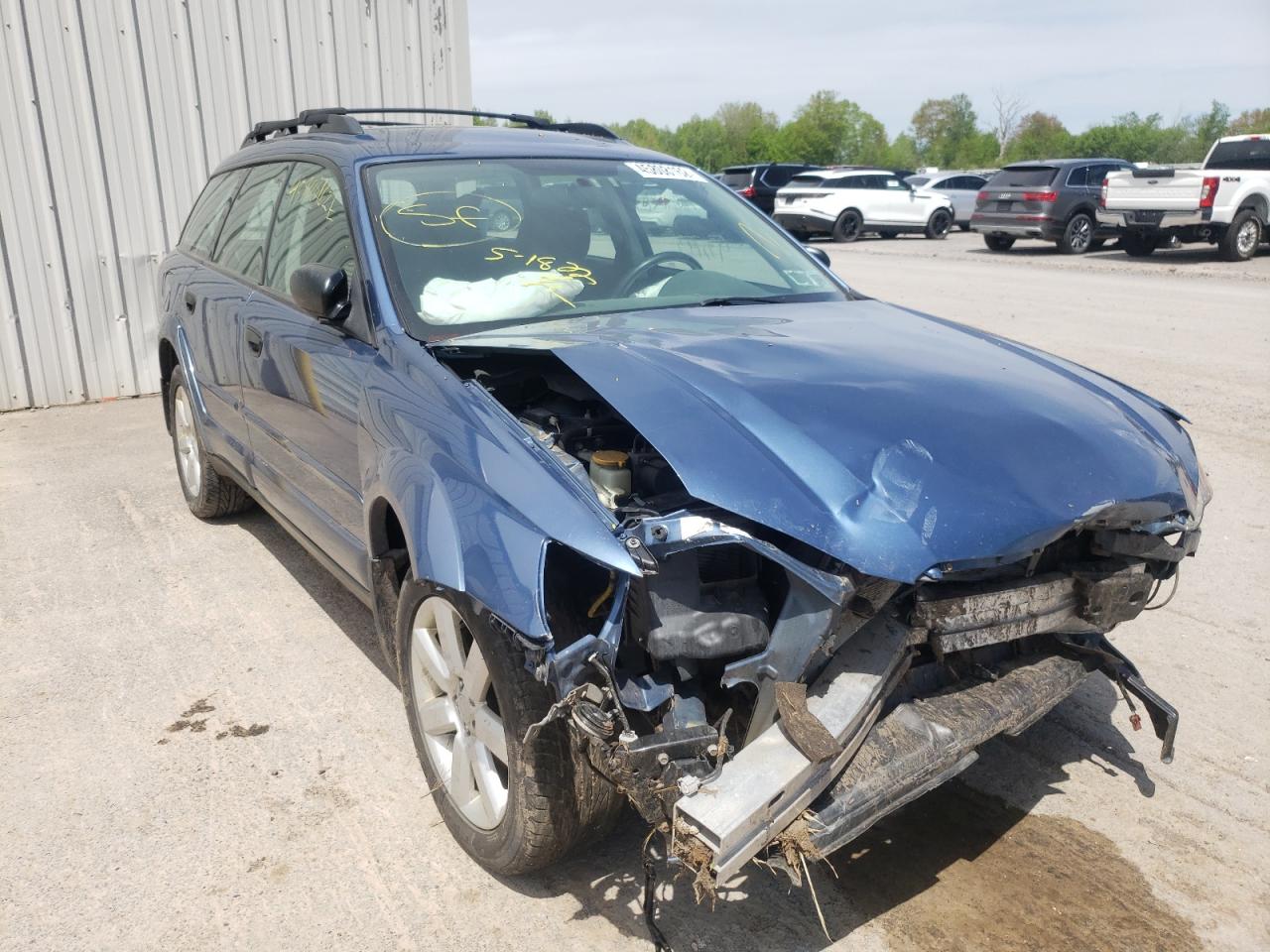 SUBARU OUTBACK 2. 2008 with VIN 4S4BP61C287361888 - Photo from auction