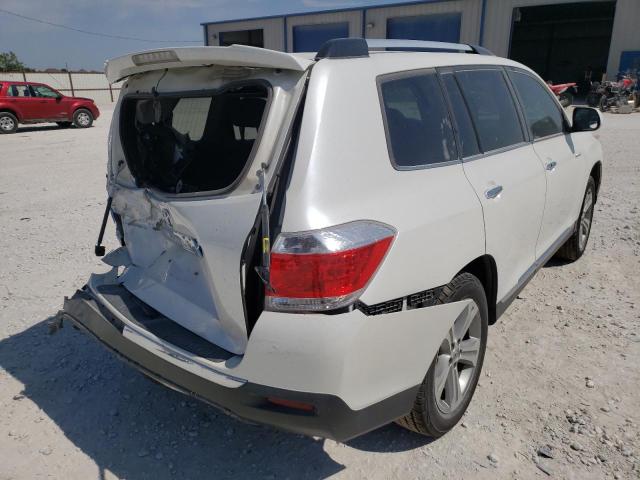Photo 4 from auction – 2013 TOYOTA HIGHLANDER with VIN 5TDYK3EH4DS119380