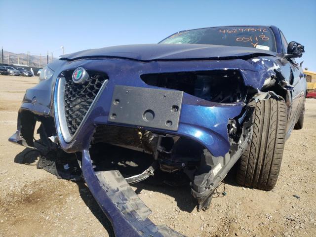 Photo 9 from auction – 2018 ALFA ROMEO GIULIA TI with VIN ZARFAECN3J7592021
