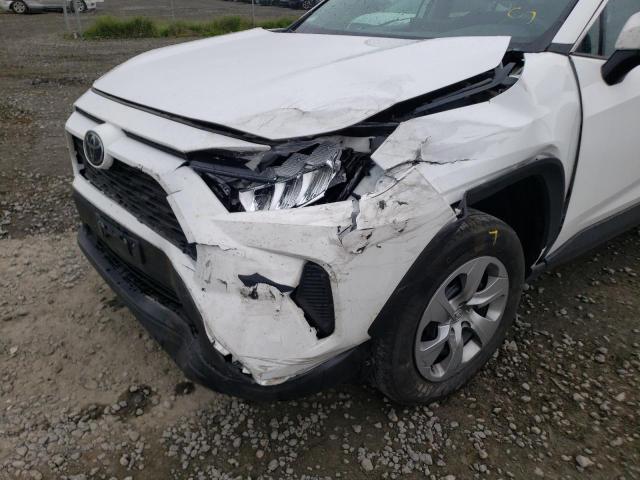 Photo 9 from auction – 2021 TOYOTA RAV4 LE with VIN 2T3G1RFV2MC168521