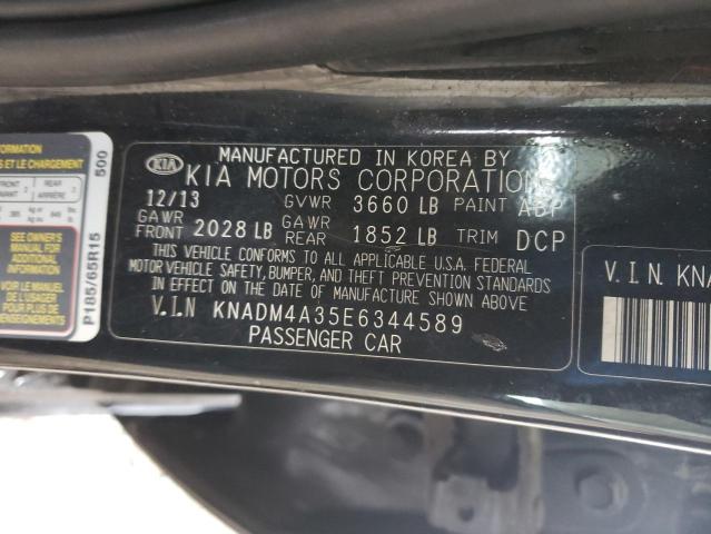 Photo 10 from auction – 2014 KIA RIO LX with VIN KNADM4A35E6344589