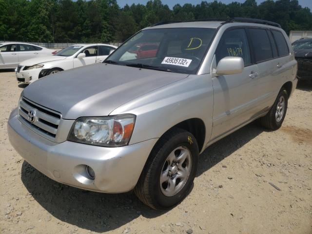 Photo 2 from auction – 2005 TOYOTA HIGHLANDER with VIN JTEGD21A450113877