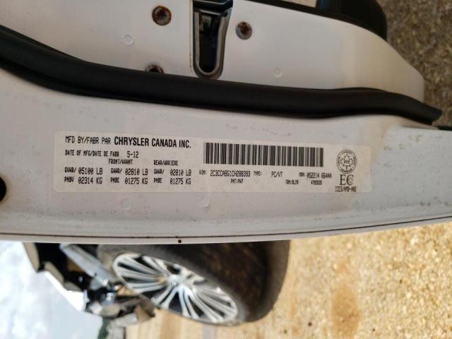Photo 10 from auction – 2012 CHRYSLER 300 S with VIN 2C3CCABG1CH288393