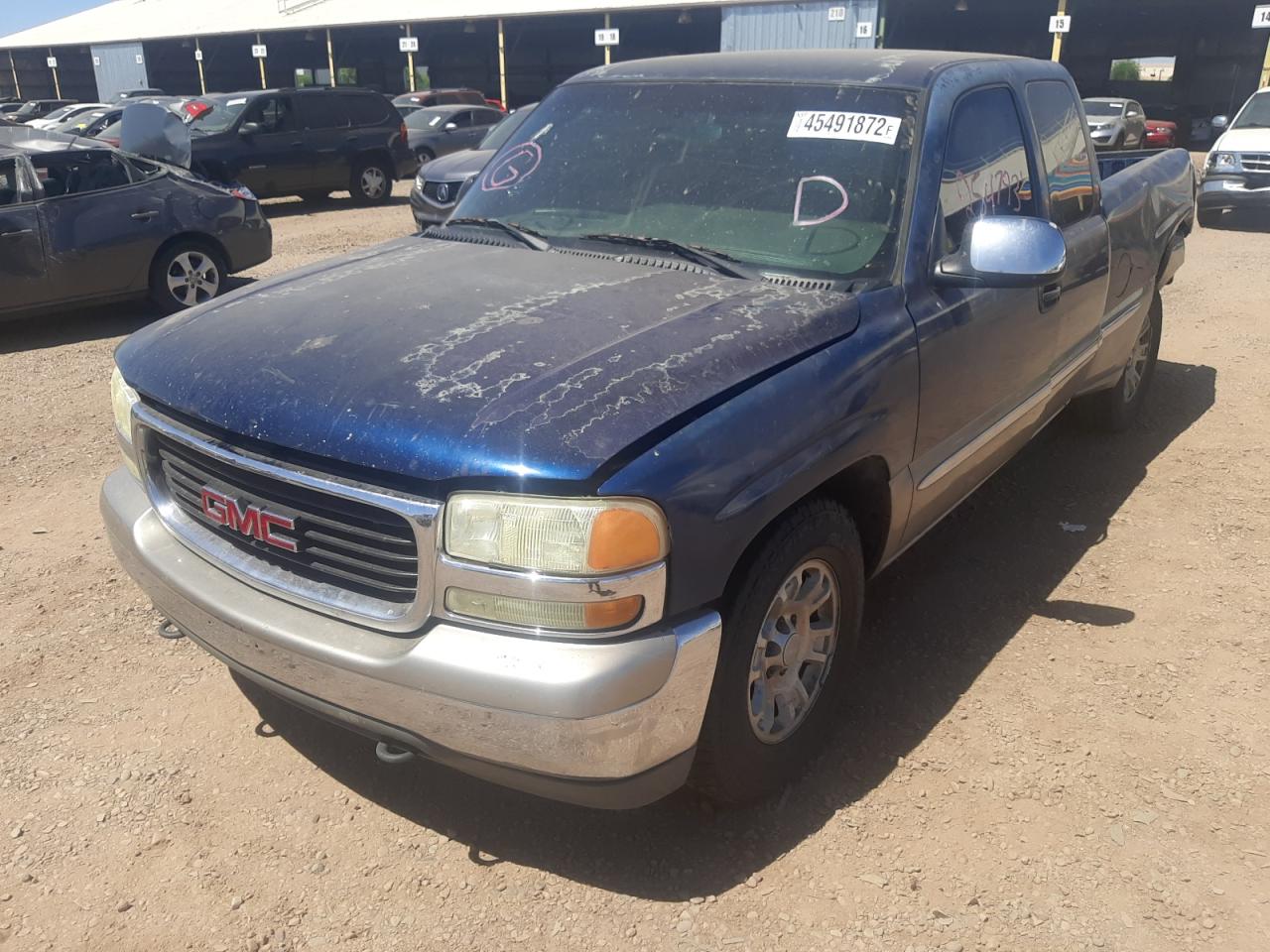 Foto 2 de la subasta – 2001 GMC NEW SIERRA con VIN 2GTEC19V311387831