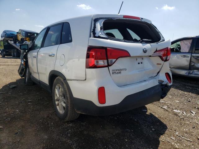 Photo 3 from auction – 2014 KIA SORENTO LX with VIN 5XYKT3A67EG522761