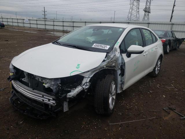 Photo 2 from auction – 2021 TOYOTA COROLLA LE with VIN 5YFVPMAE0MP210421