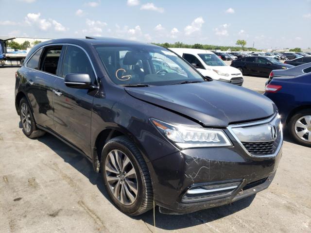 ACURA MDX TECHNO 2015 with VIN 5FRYD3H42FB014149 - Photo from auction