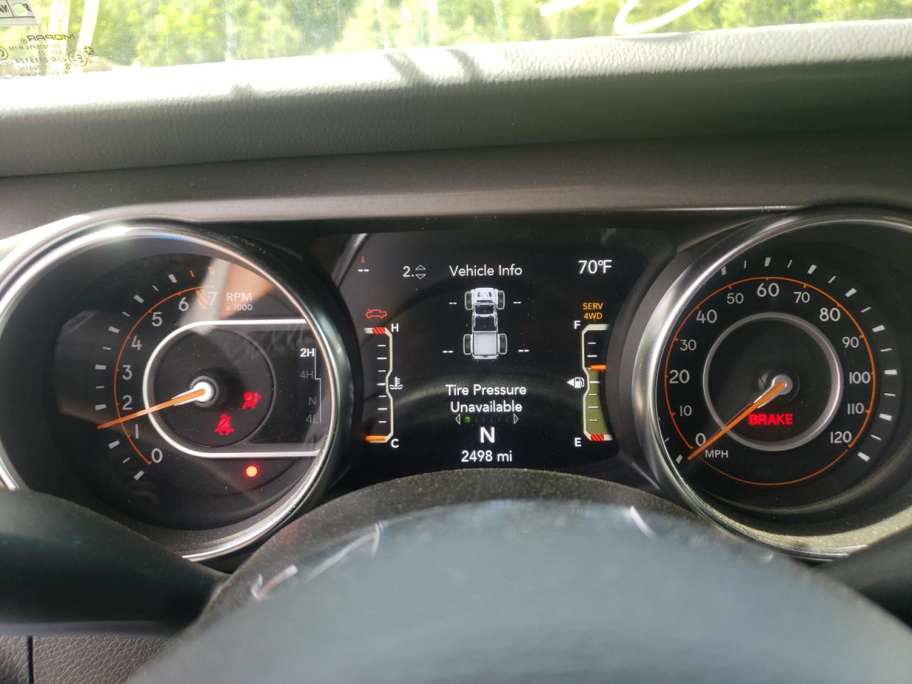 Photo 8 from auction – 2021 JEEP GLADIATOR with VIN 1C6HJTFG0ML560067