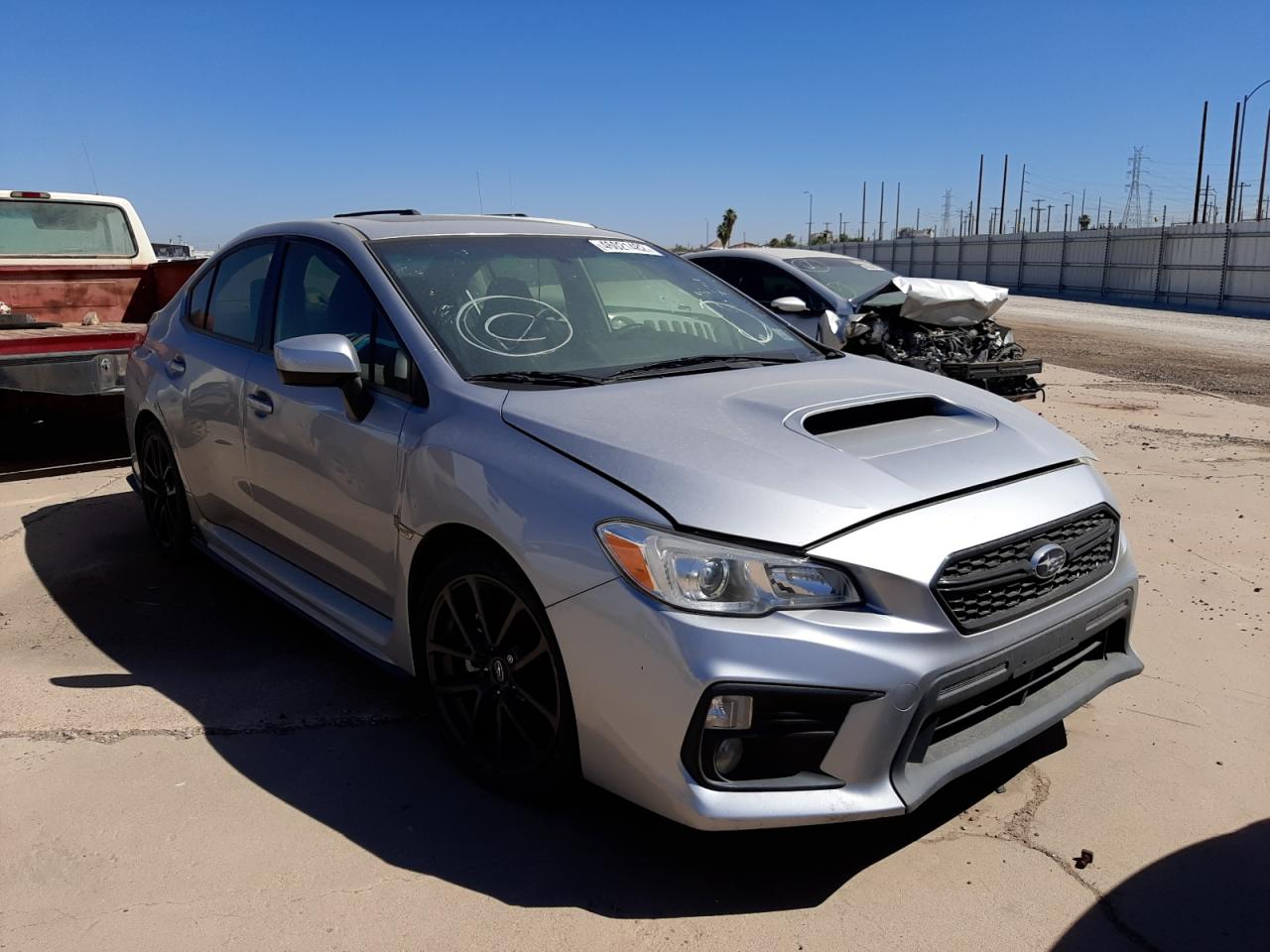 SUBARU WRX PREMIU 2018 with VIN JF1VA1C60J9802396 - Photo from auction