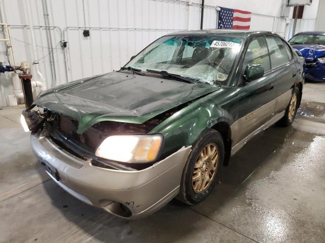 Photo 2 from auction – 2002 SUBARU LEGACY OUT with VIN 4S3BE896027207420