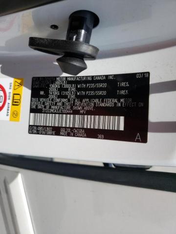 Photo 10 from auction – 2018 LEXUS RX 350 BAS with VIN 2T2ZZMCA3JC100444