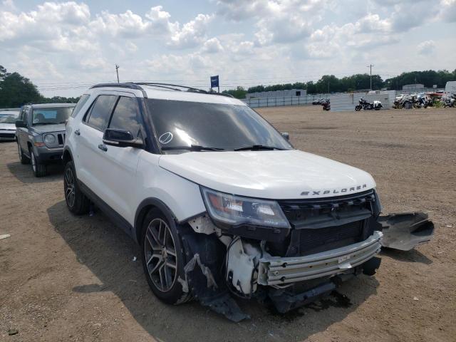 FORD EXPLORER S 2017 with VIN 1FM5K8GT6HGD10201 - Photo from auction
