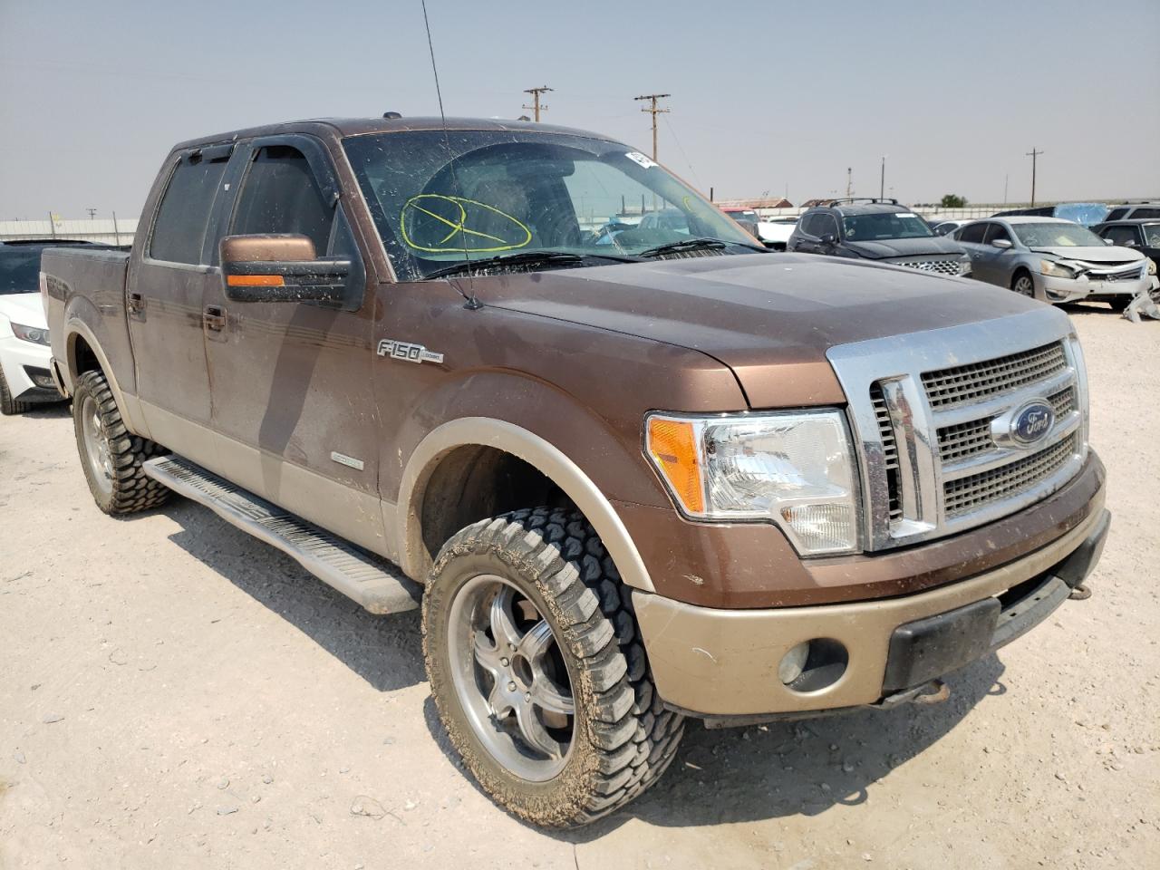 FORD F150 SUPER 2011 with VIN 1FTFW1ET0BFA94804 - Photo from auction