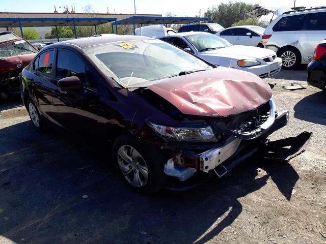 HONDA CIVIC LX 2014 with VIN 19XFB2F58EE009529 - Photo from auction
