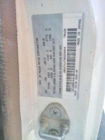Photo 10 from auction – 1992 MAZDA B2600 CAB with VIN JM2UF3147N0254844