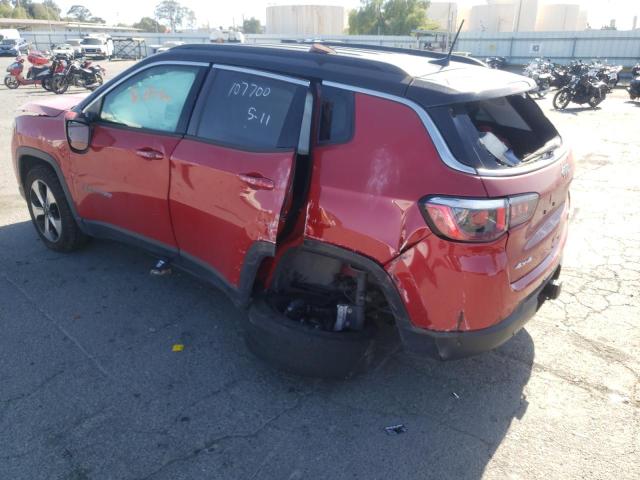 Photo 3 from auction – 2018 JEEP COMPASS LA with VIN 3C4NJDBB1JT195426