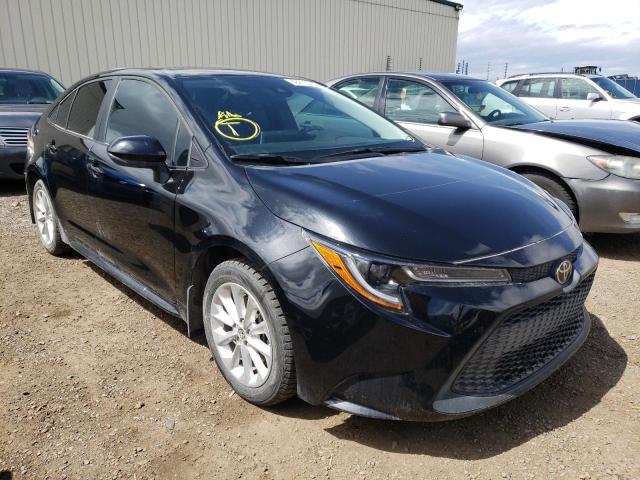 TOYOTA COROLLA LE 2020 with VIN 5YFBPRBE9LP135182 - Photo from auction