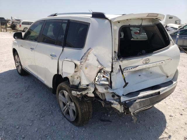 Photo 3 from auction – 2013 TOYOTA HIGHLANDER with VIN 5TDYK3EH4DS119380