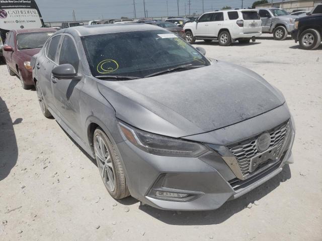 NISSAN SENTRA SR 2022 with VIN 3N1AB8DV2NY233025 - Photo from auction