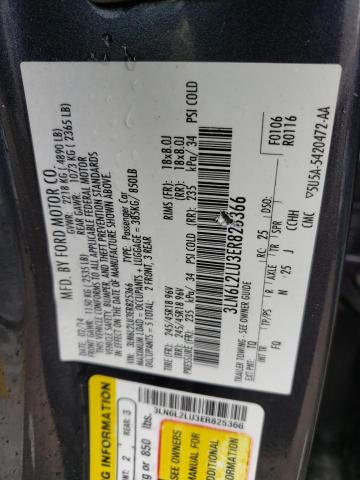Photo 10 from auction – 2014 LINCOLN MKZ HYBRID with VIN 3LN6L2LU3ER825366
