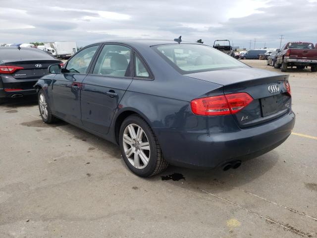 Photo 3 from auction – 2011 AUDI A4 PREMIUM with VIN WAUBFAFL6BN042058