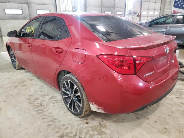 Photo 3 from auction – 2017 TOYOTA COROLLA L with VIN 2T1BURHE4HC881482