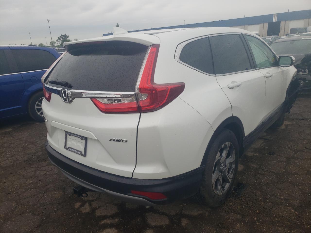 Photo 4 from auction – 2019 HONDA CR-V EX with VIN 2HKRW2H50KH668632