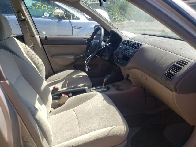 Photo 5 from auction – 2001 HONDA CIVIC with VIN 1HGES16551L071737