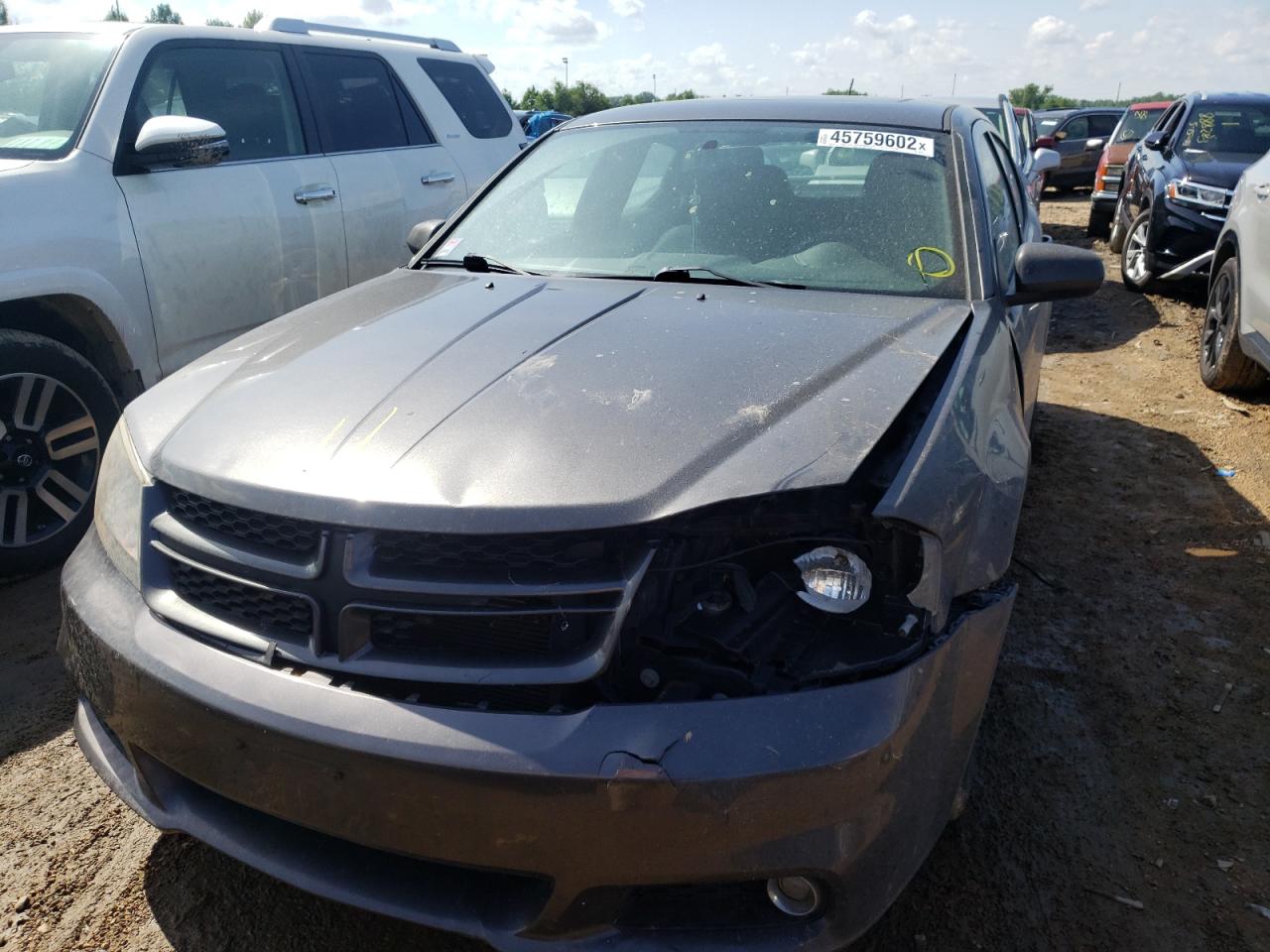 Photo 9 from auction – 2014 DODGE AVENGER SX with VIN 1C3CDZCB8EN203574
