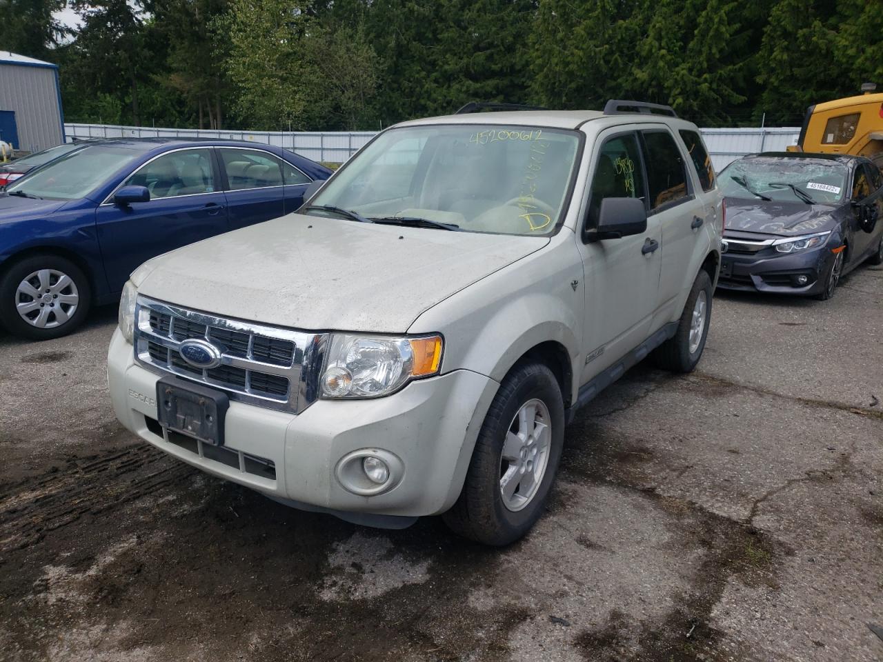 Photo 2 from auction – 2008 FORD ESCAPE XLT with VIN 1FMCU93178KD99950