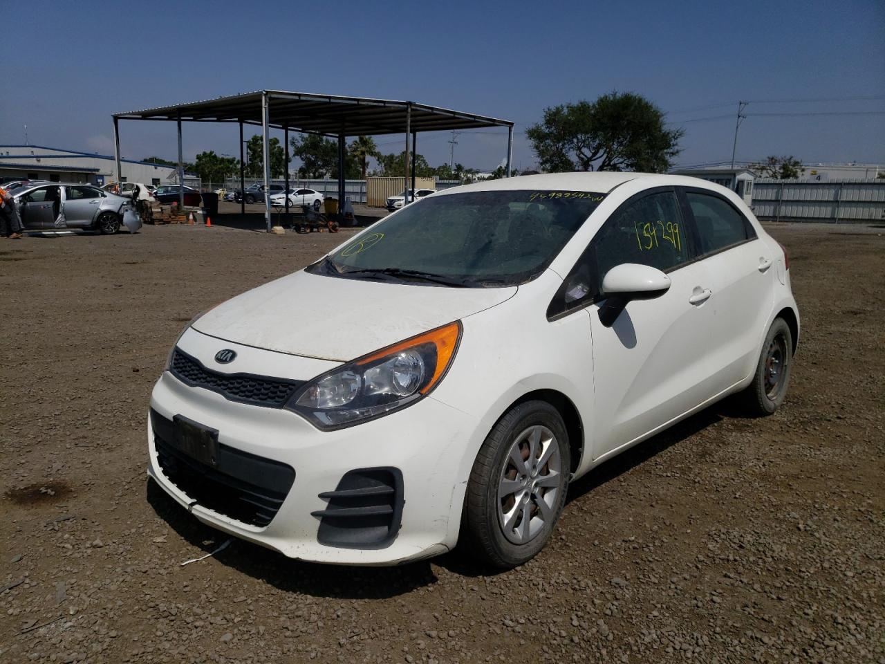 Photo 2 from auction – 2016 KIA RIO LX with VIN KNADM5A39G6634276
