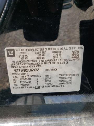 Photo 10 from auction – 2014 GMC SIERRA C15 with VIN 3GTP1VEC6EG290551