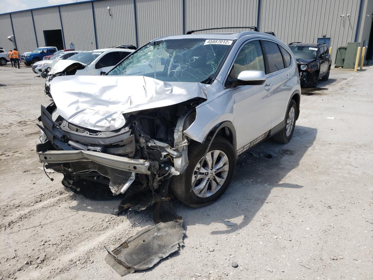 Photo 12 from auction – 2012 HONDA CR-V EXL with VIN 5J6RM3H72CL037658
