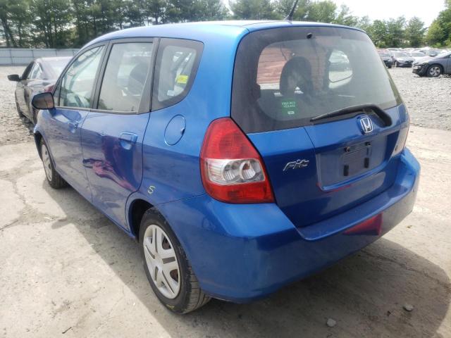 Photo 3 from auction – 2008 HONDA FIT with VIN JHMGD38458S071169