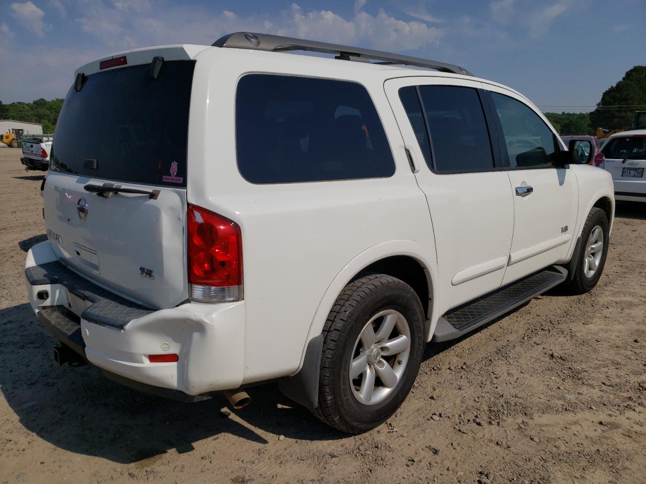 Photo 4 from auction – 2008 NISSAN ARMADA SE with VIN 5N1BA08D18N605670
