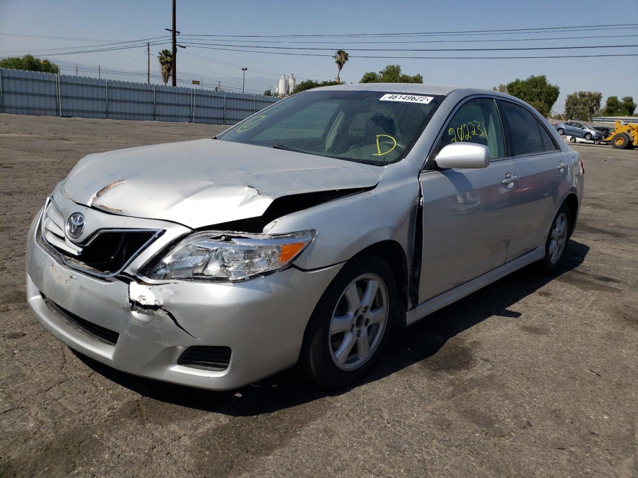 Photo 2 from auction – 2010 TOYOTA CAMRY BASE with VIN 4T4BF3EK9AR054427
